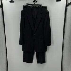 Hickey Freeman Black Suit